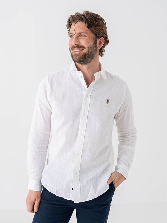 U.S. Polo Assn. Bolt Shirt White