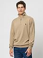 U.S. Polo Assn. Assn. Brison Knit Half Zip Crockery Melange