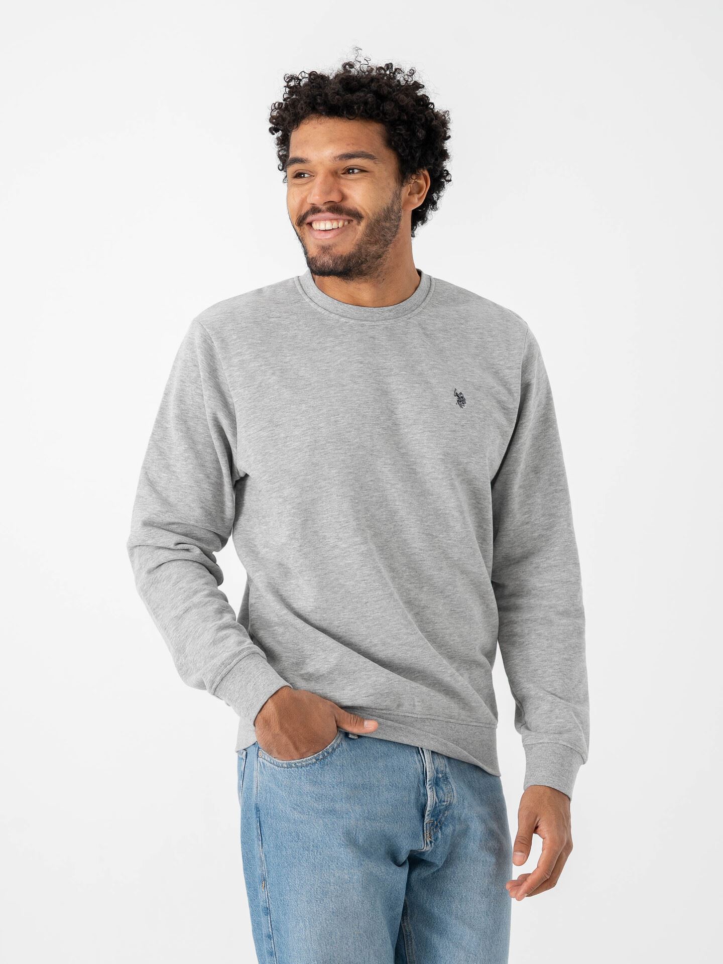 U.S. Polo Assn. Tais Regular Sweat Grey Melange