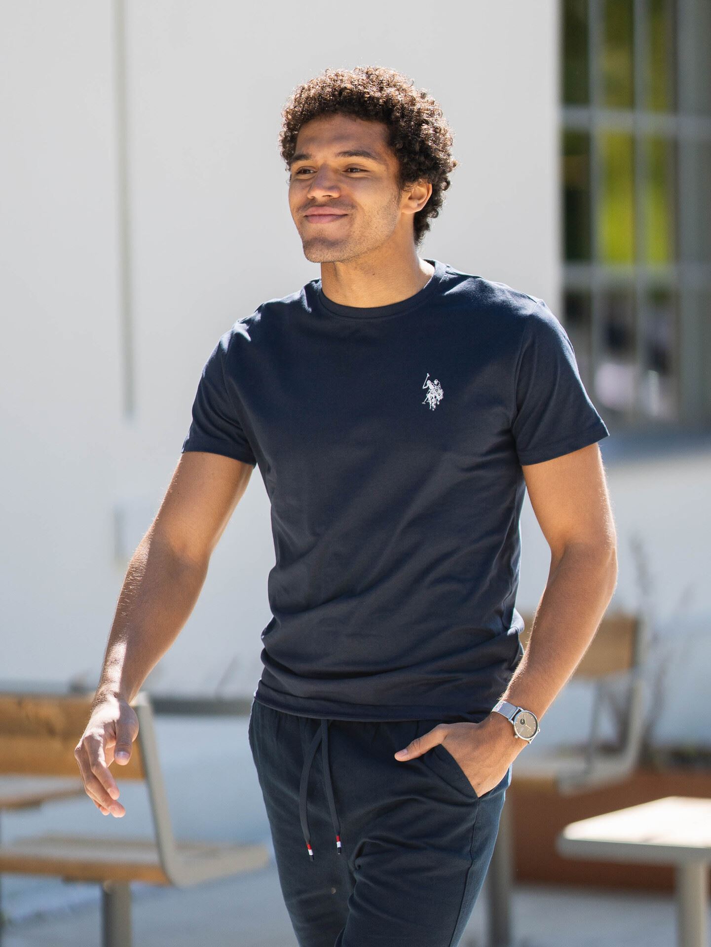 U.S. Polo Assn. Bertil Reg 3 Pack Tee Blå