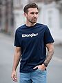 Wrangler Logo Tee Navy