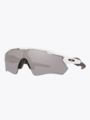 Oakley Radar EV Path Polarized Polished White / Brilleglassfarge: Prizm Black Polarized / Lysgjennomslipp: 11%