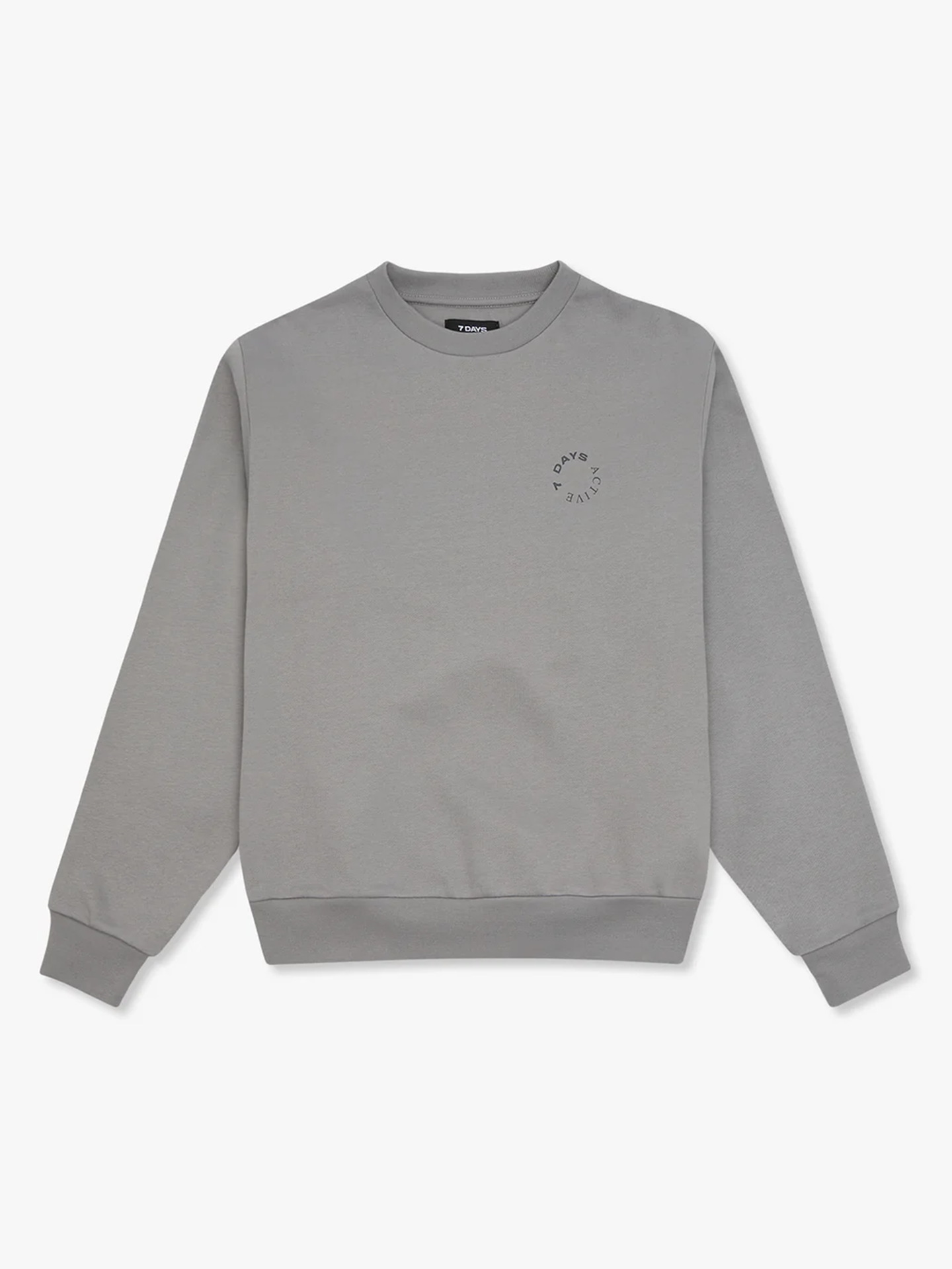 7 DAYS Active Organic Crewneck Sharkskin