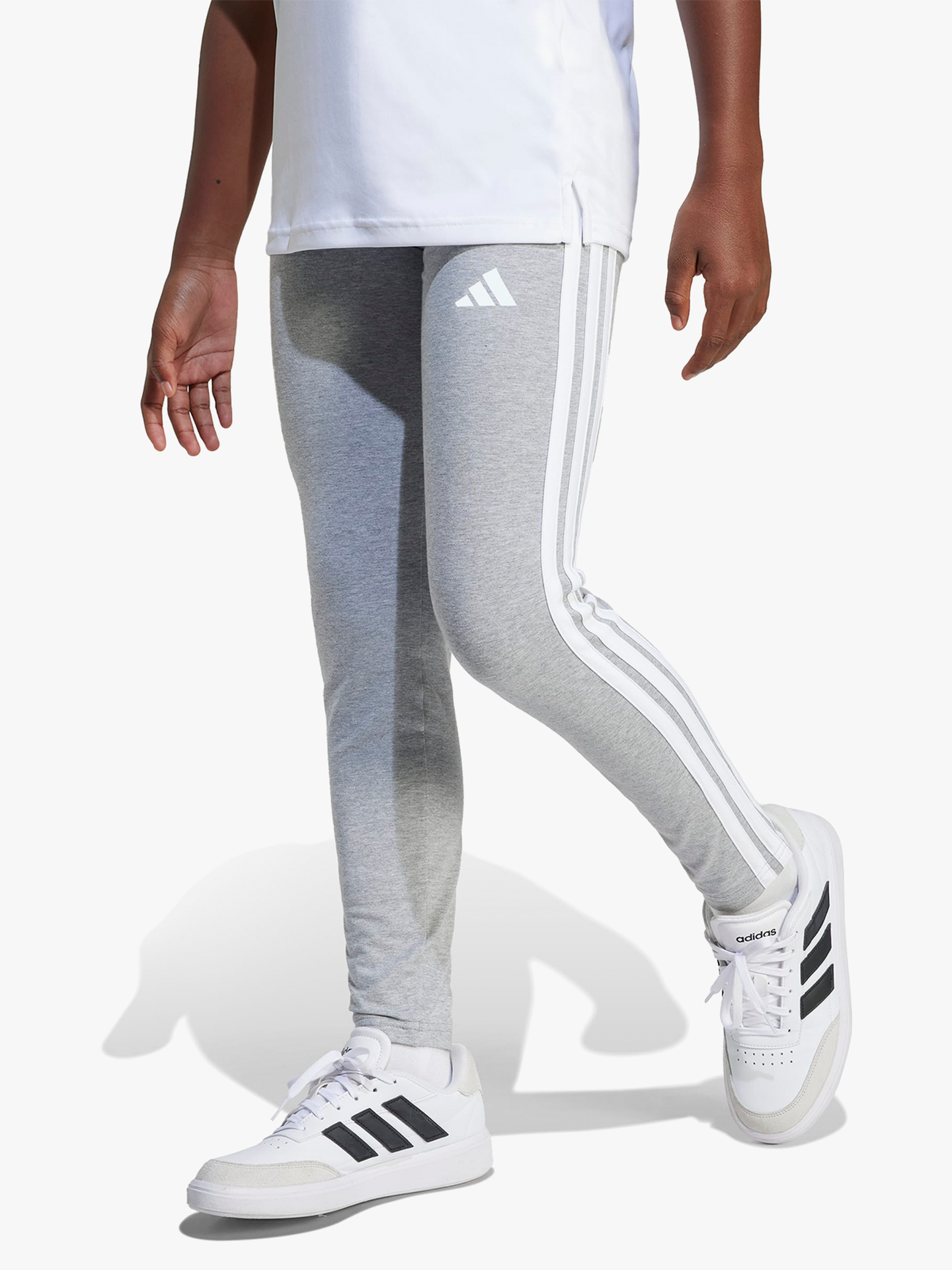 adidas 3S Leg 230 Junior Grey / White