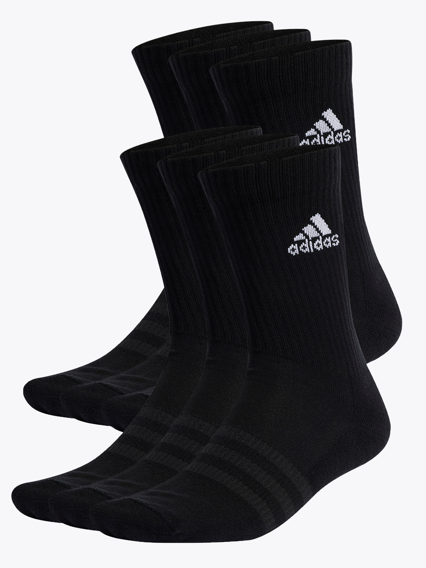 adidas Crew 6 Pack Black