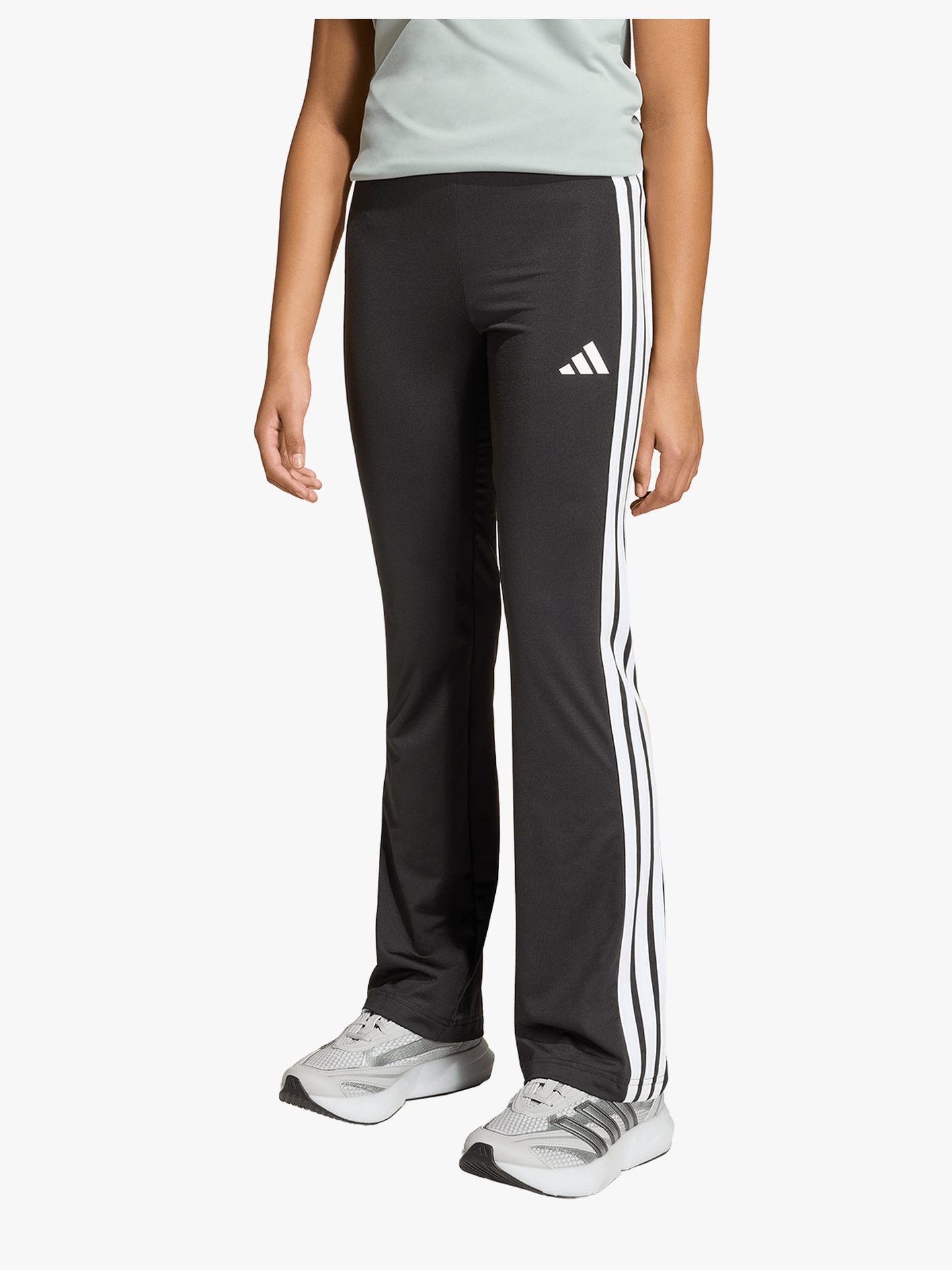 adidas Essentials 3-Stripes Flare Tights Junior Sort