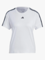 adidas Training Essential 3-Stripes Tee White Black