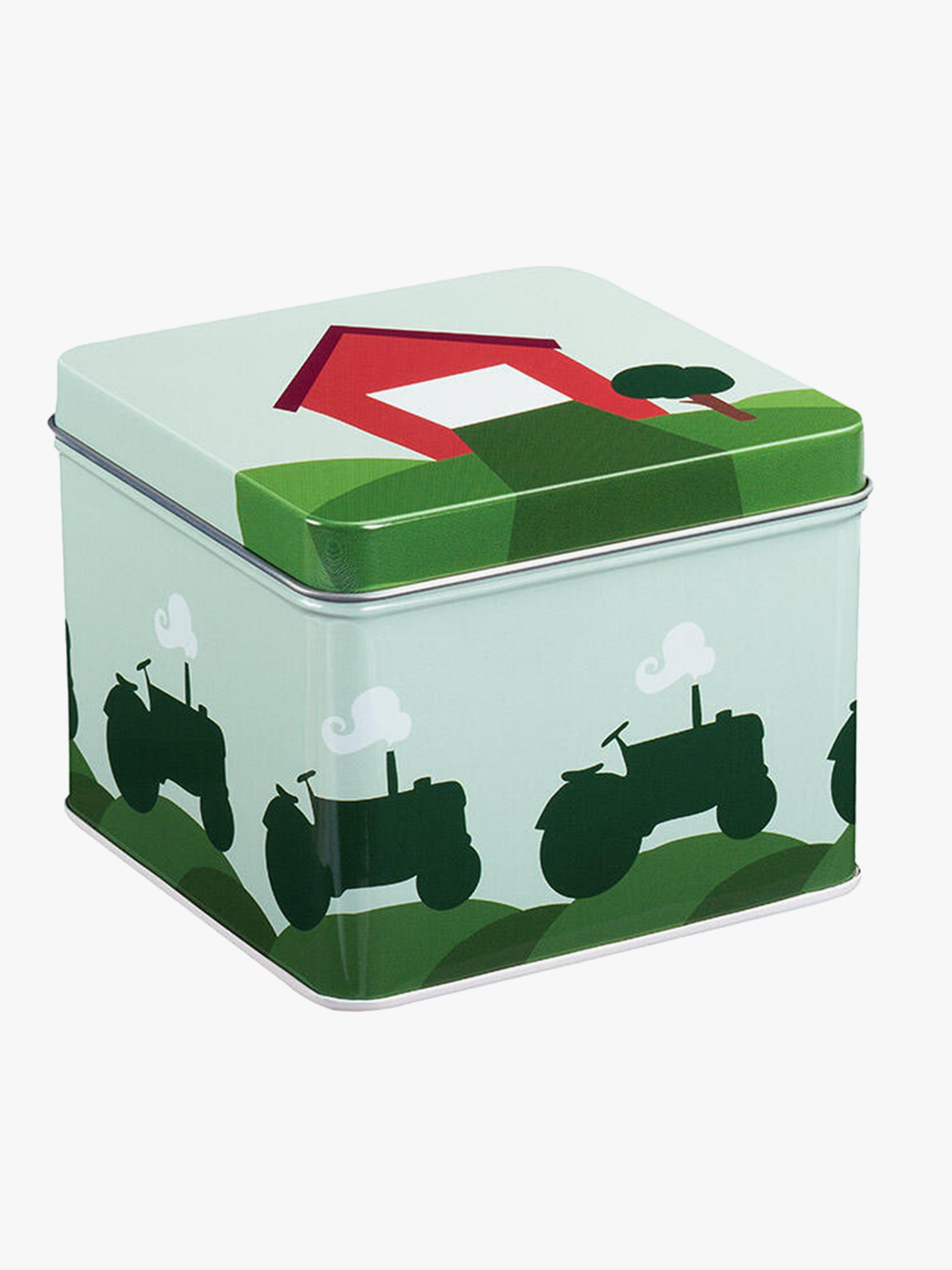 Blafre metallboks Traktor og låve