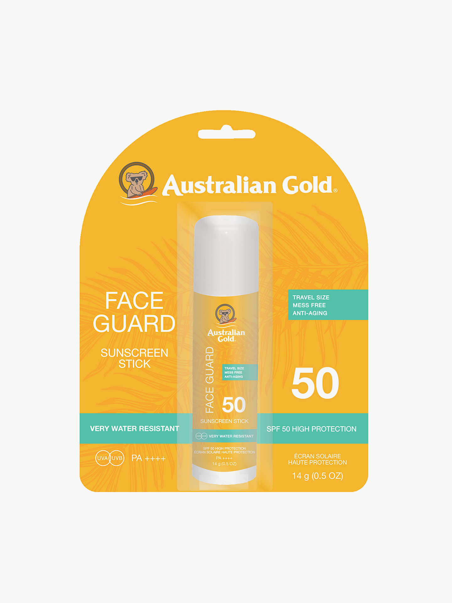 Australian Gold SPF 50 Face Guard Stick Flerfarget