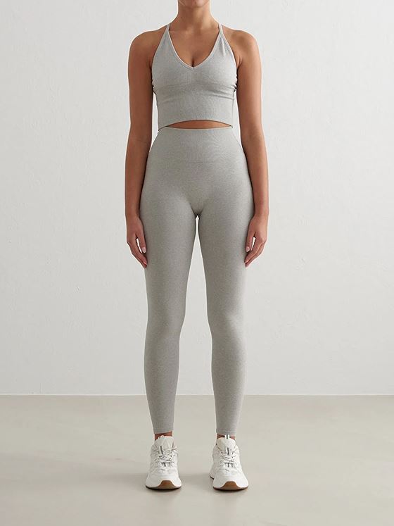 Aim'n Shape Seamless Tights Grey Melange