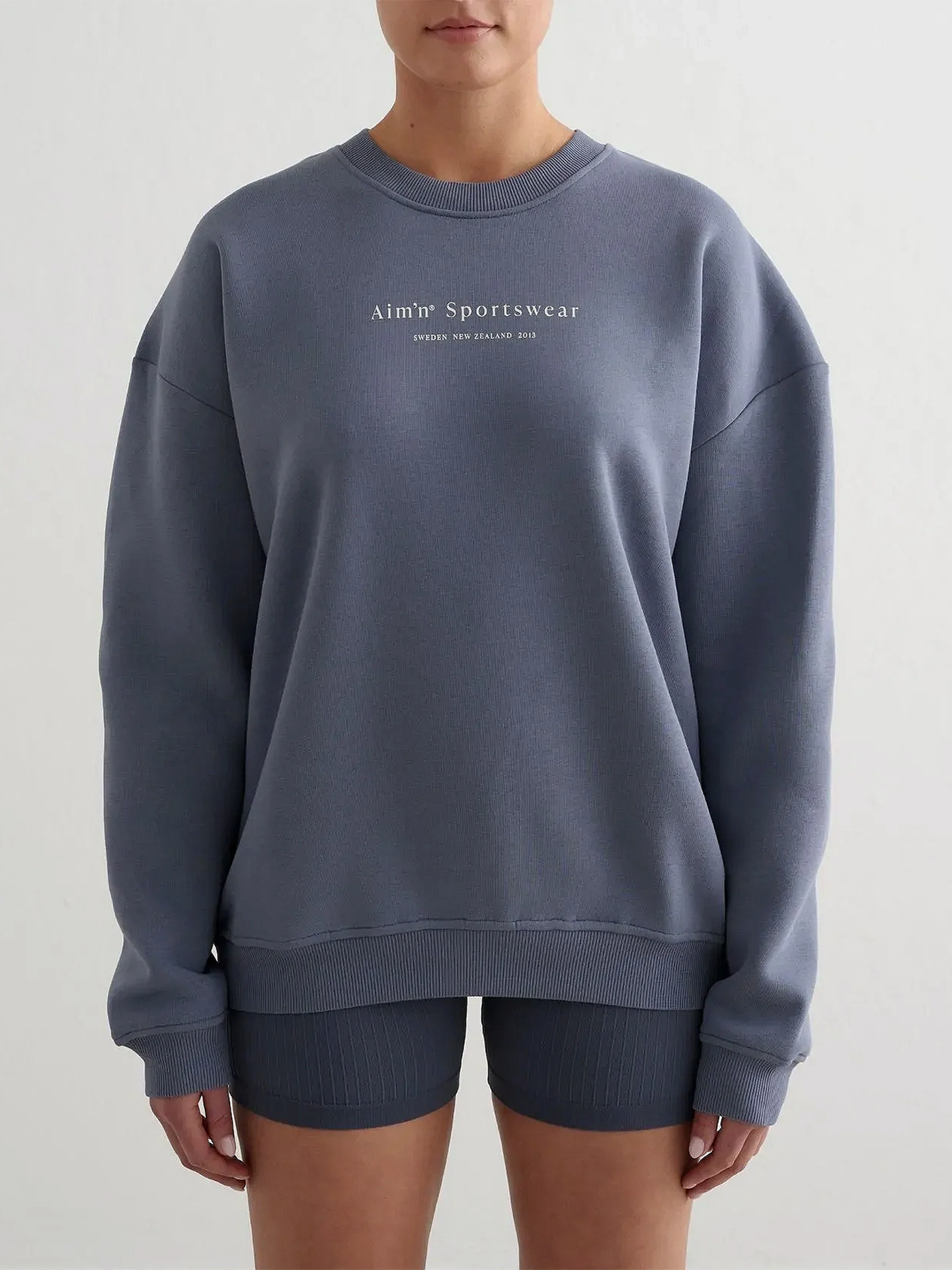 Aim'n Serif Sweatshirt Storm Blue