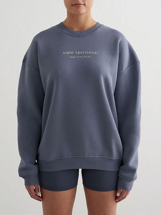 Aim'n Serif Sweatshirt Storm Blue
