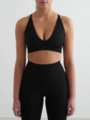 Aim'n Shape Seamless Cross Back Bra Black