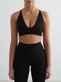 Aim'n Shape Seamless Cross Back Bra Black