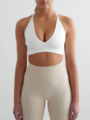 Aim'n Shape Seamless Cross Back Bra White
