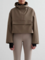 Aim'n Cropped Waterproof Anorak Nougat