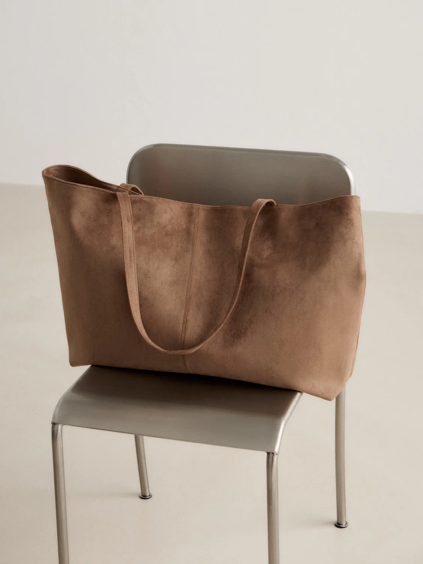 Aim'n Microsuede Apparel Tote Bag Espresso