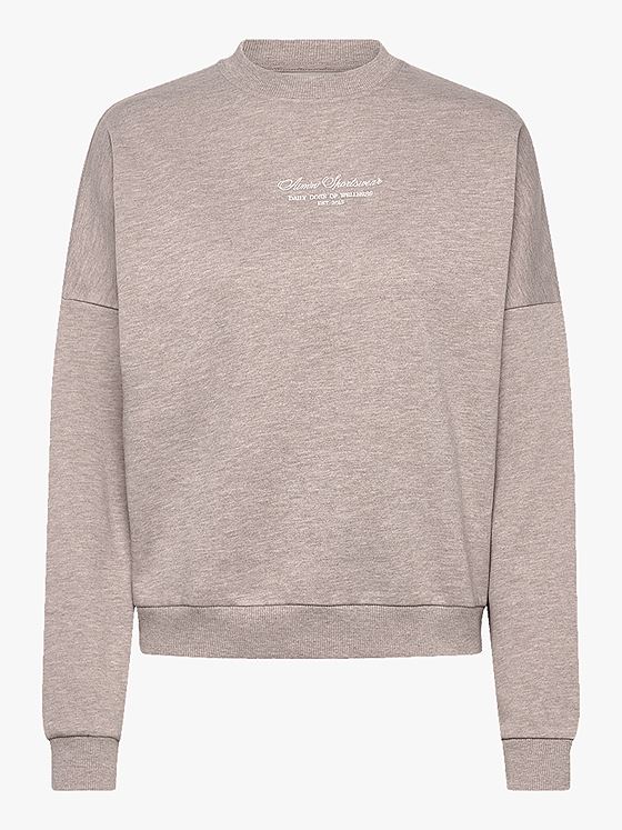 Aim'n Script Sweatshirt Espresso Melange