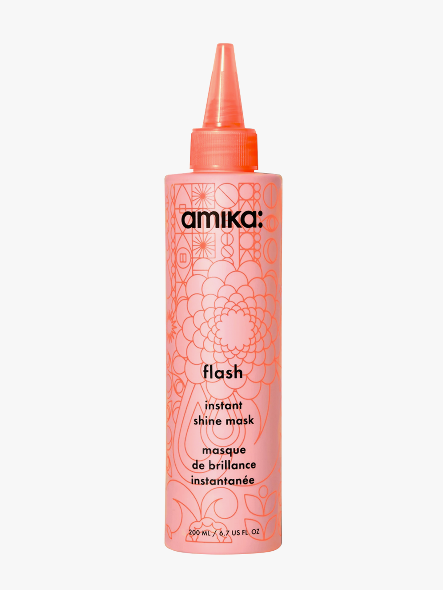 Amika Flash Instant Shine Mask 200 ml Flerfarget