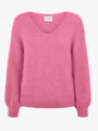 American Dreams Milana Long Sleeve Alpaca Pullover Pink