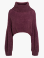 American Dreams Andrea Rollneck Alpaca Pullover Bordeaux