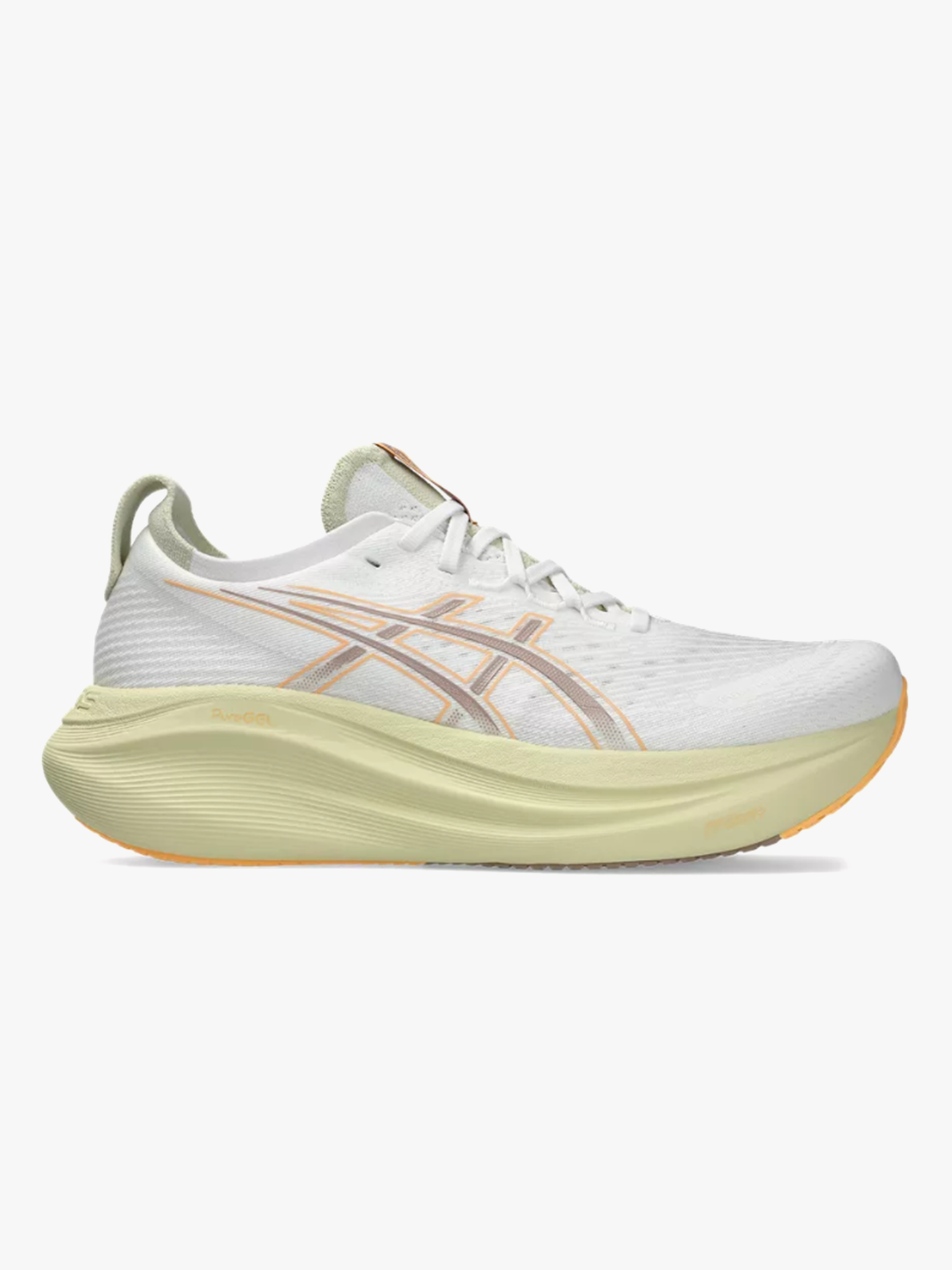 ASICS Gel-Nimbus 27 White/Fawn