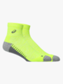 ASICS Performance Run Sock Quarter Safety Yellow