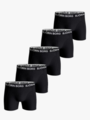 Björn Borg 5P Cotton Stretch Boxer Black