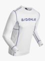 Dæhlie Training Tech Long Sleeve Brilliant White / Dark Denim