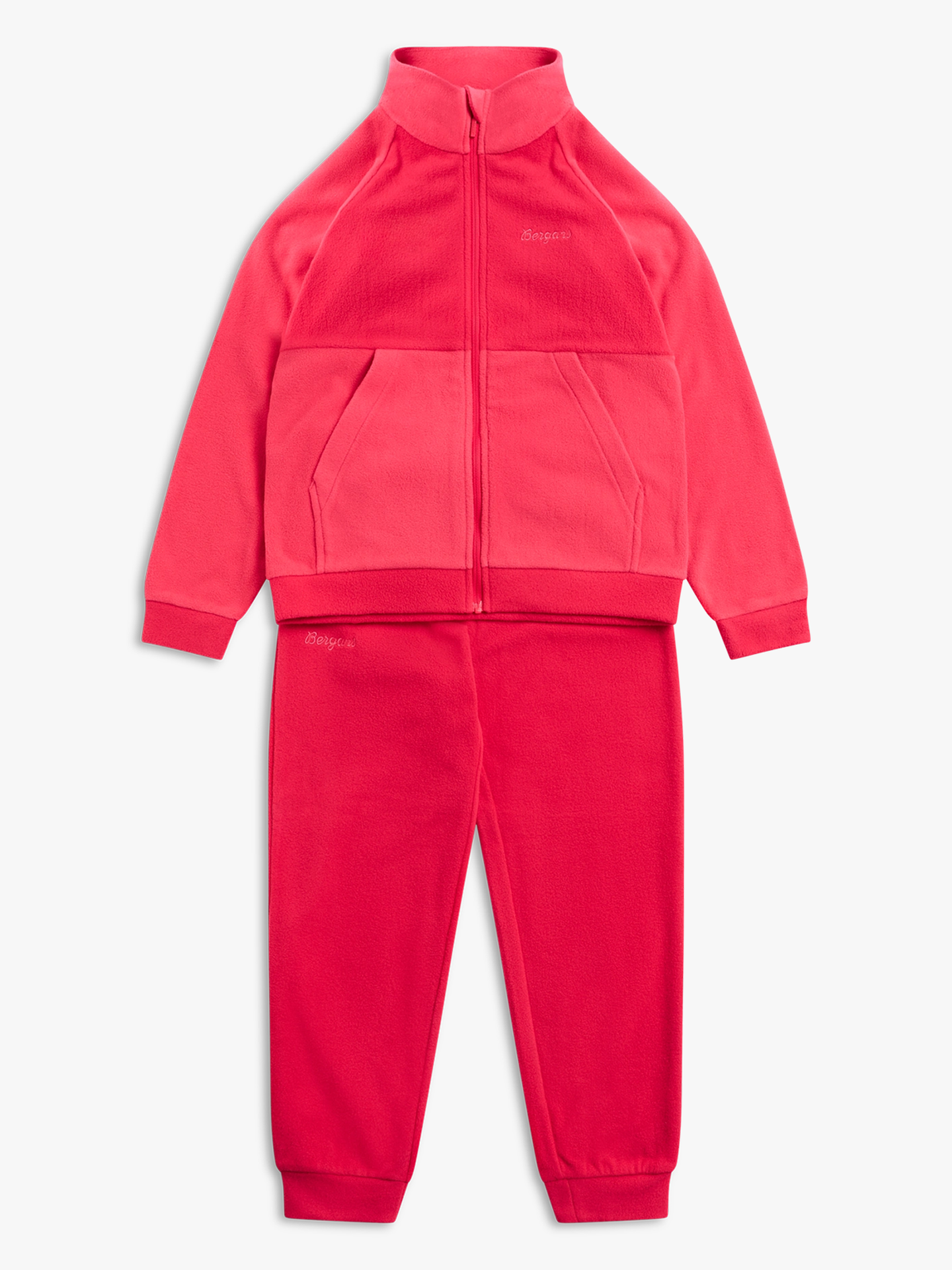 Bergans Lilletind Fleece Set Kids Light Alpine Rose / Alpine Rose