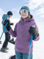 Bergans Oppdal Insulated Youth Girl Jacket Dark Ruby Purple