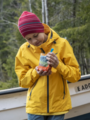 Bergans Sjoa 2L Youth Jacket Light Golden Yellow