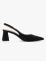 Bianco Maralyn Slingback Faux Suede Sort