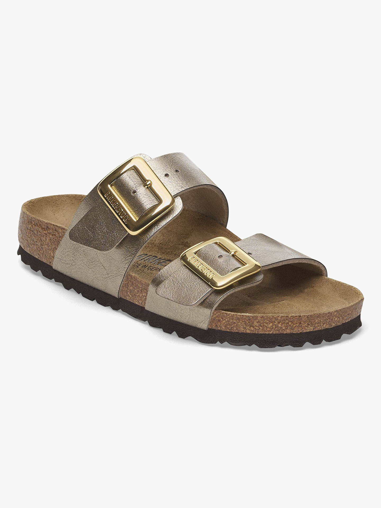 Birkenstock Sydney Cushion Buckle Birko-Flor Graceful Taupe