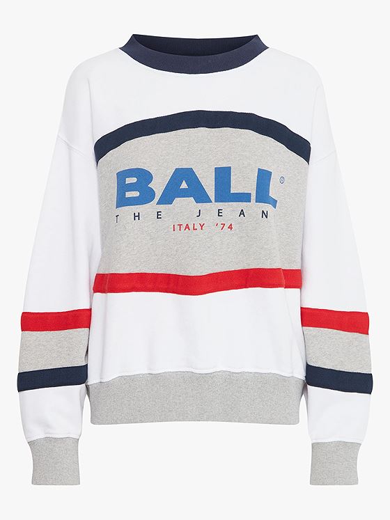 Ball Luca Sweat Medium Grey Melange