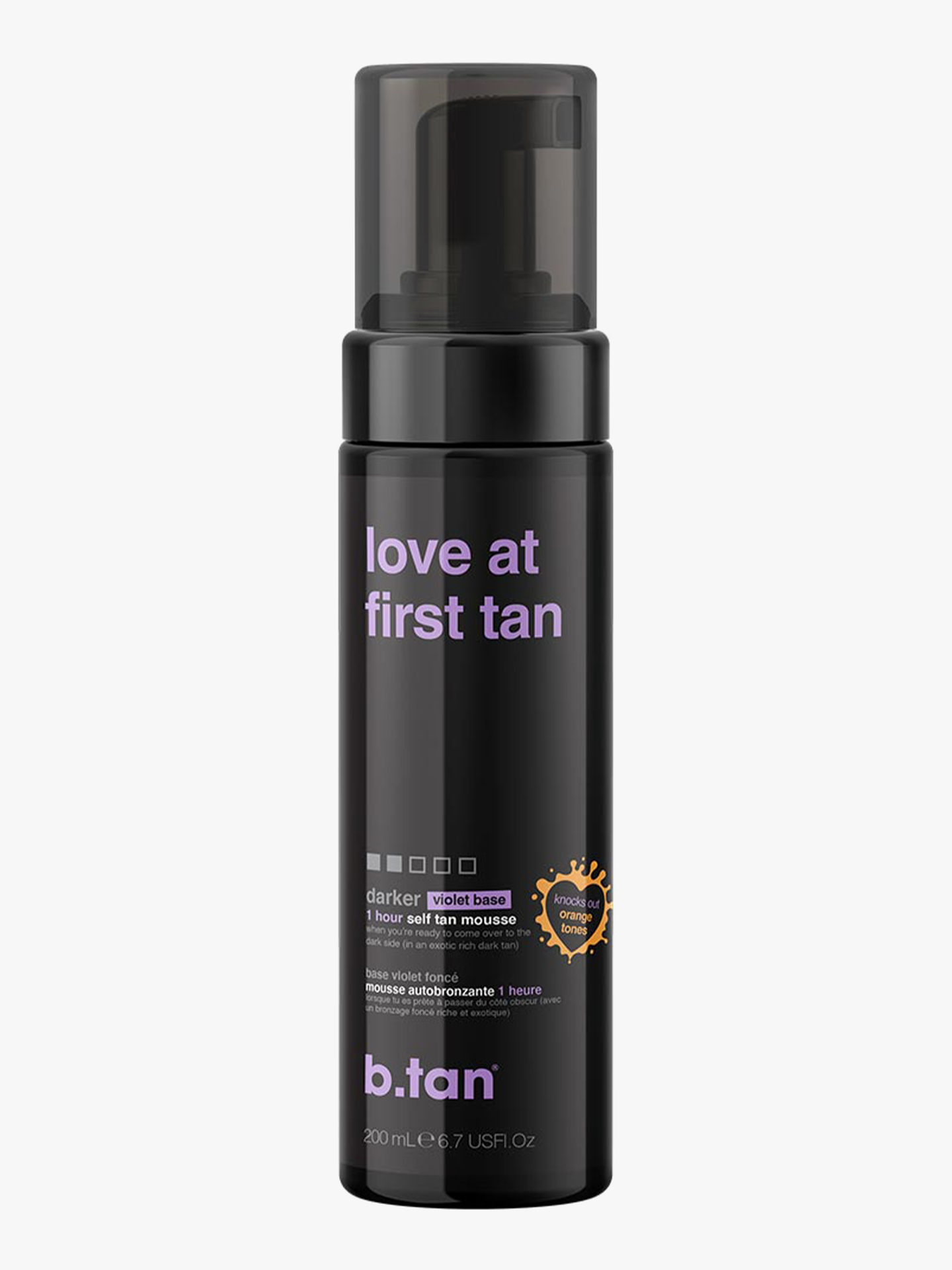 B.Tan Love At First Tan Self Tan Mousse 200ml Flerfarget