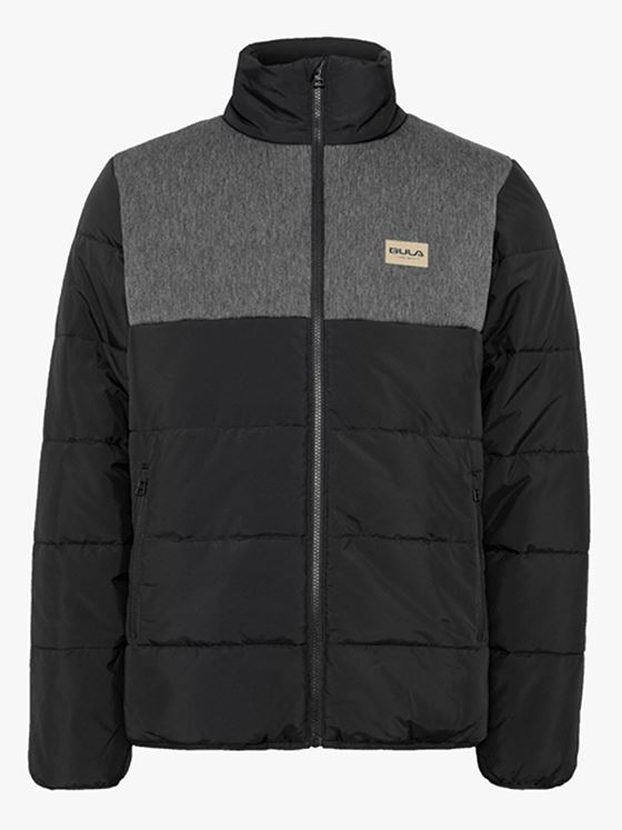 Bula Jacket Contrast Puffer Black