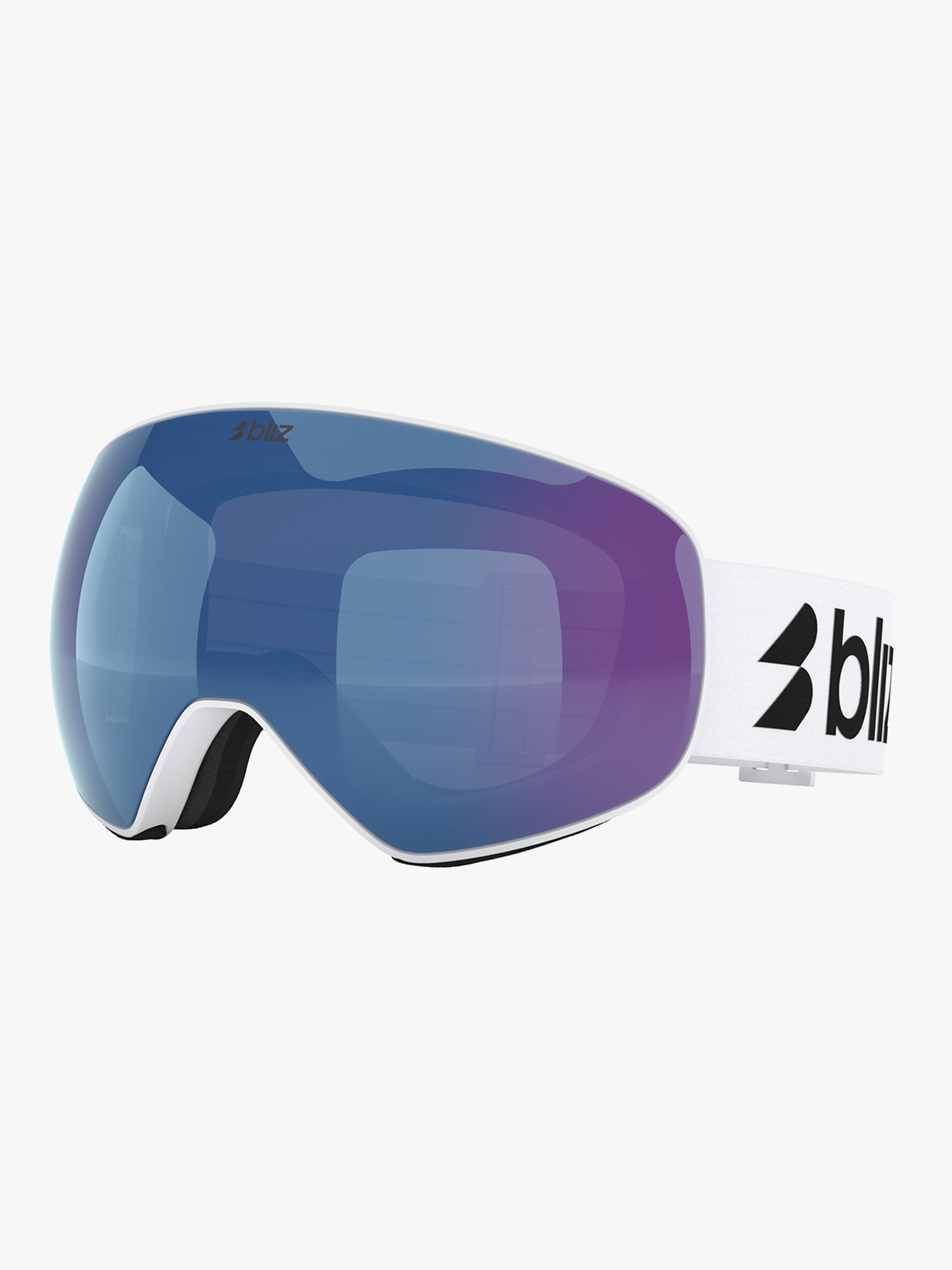 Bliz Floz Matte white - Brown blue