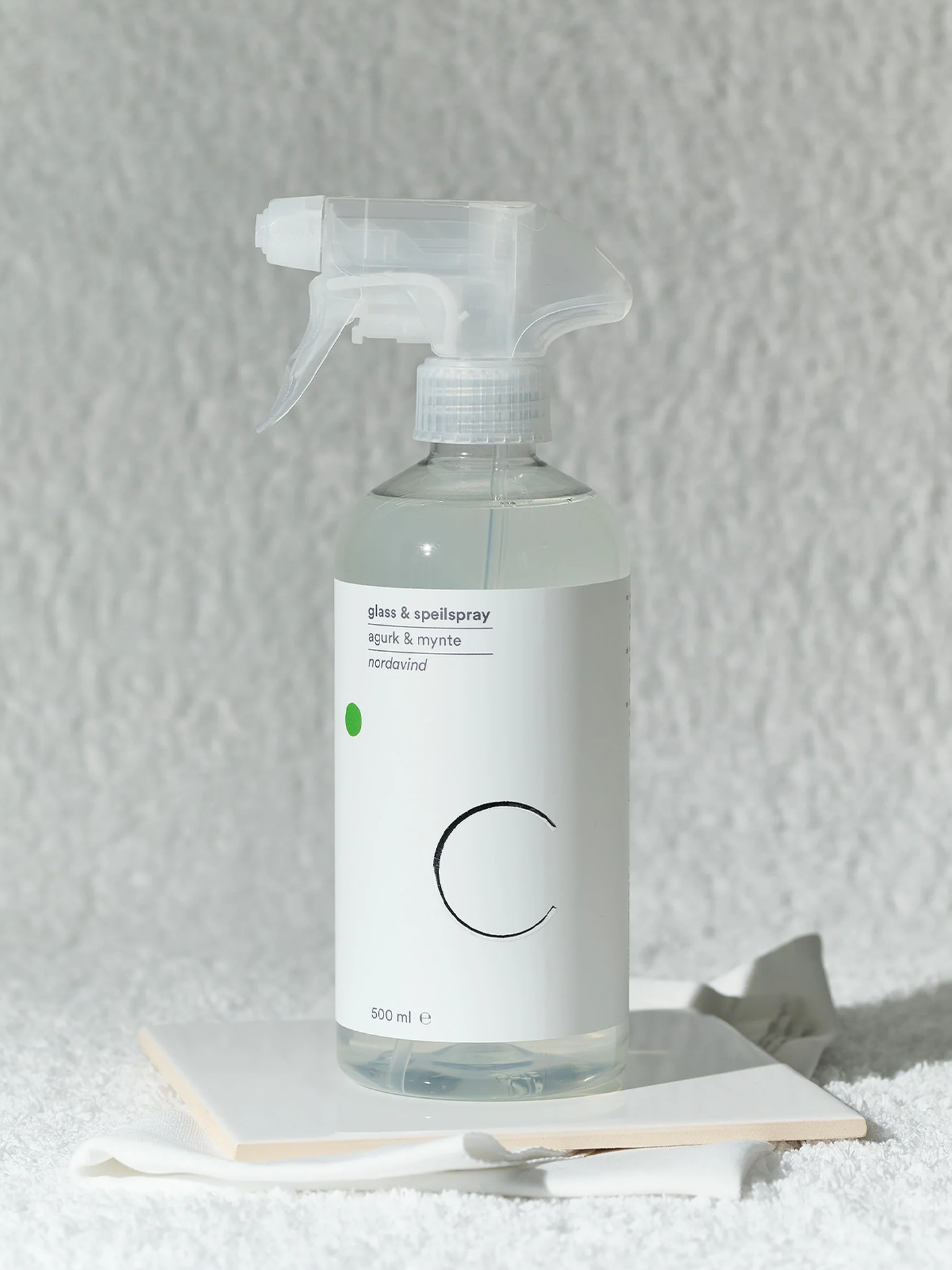 CSOAPS Glass & Speilspray 500 ml Hvit