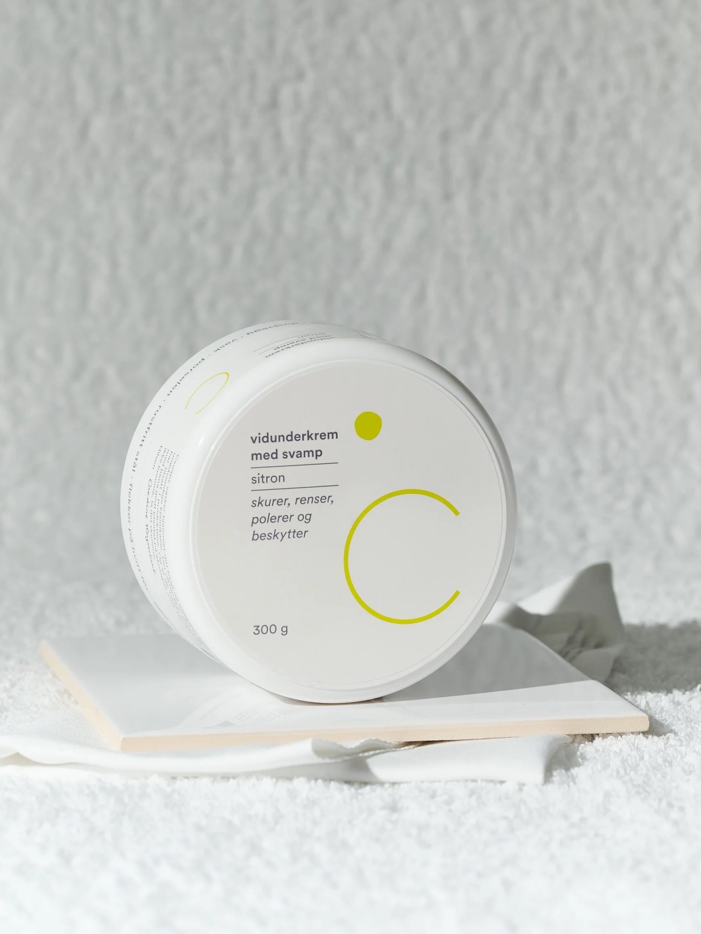 CSOAPS C Vidunderkrem Med Svamp 300 g Hvit