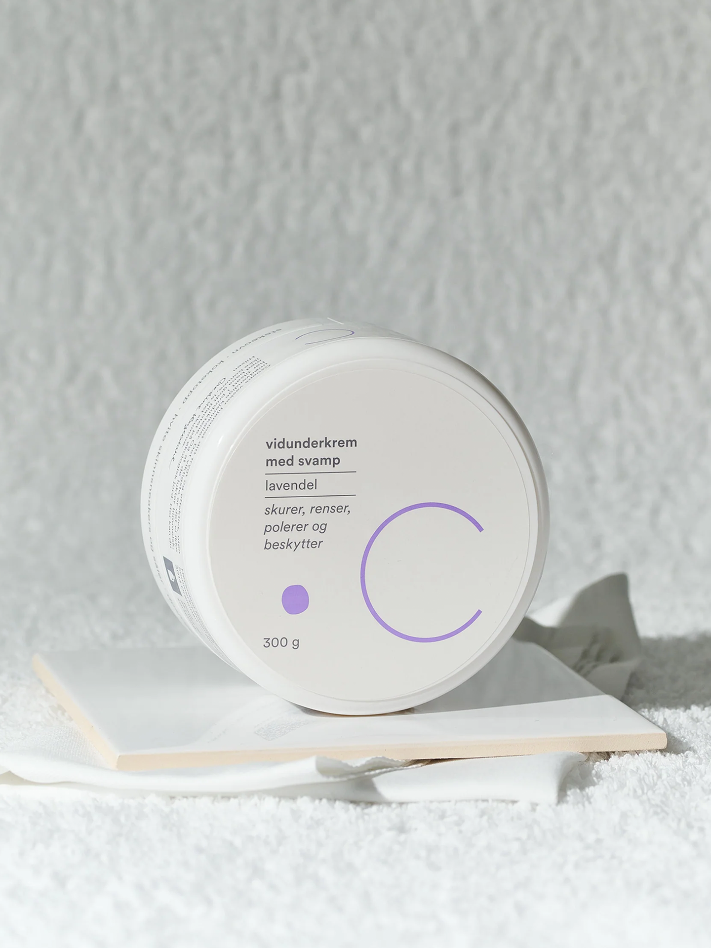 CSOAPS C Vidunderkrem Med Svamp 300 g Hvit