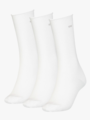 Calvin Klein Emma 3-pack Roll Top Crew Sock White