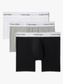 Calvin Klein Boxer Brief 3-Pack Grey Heather / White / Black