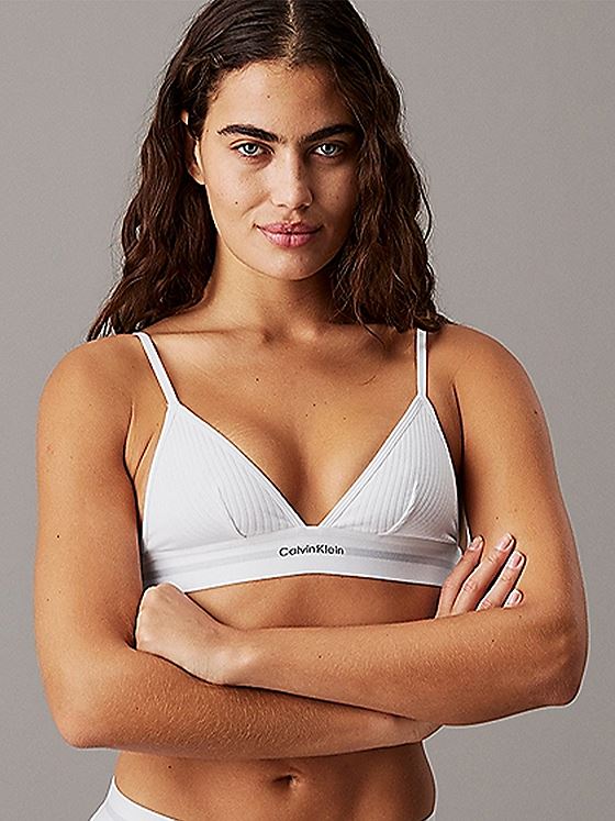 Calvin Klein Unlined Triangle White