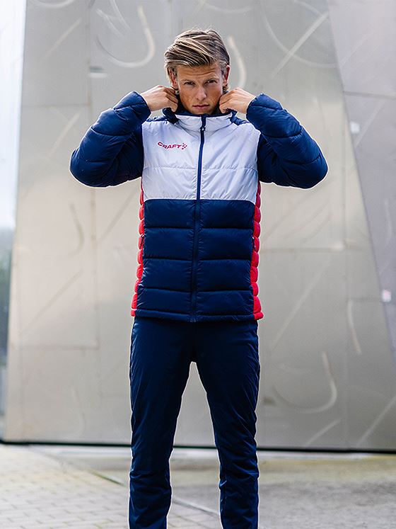 Craft Nor Core Explore Isolate Jacket Blaze / Bright Red