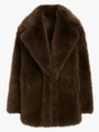 Clermonte Maya Faux Fur Brown