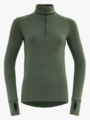 Devold Expedition Merino 235 Zip Neck Woman Grønn