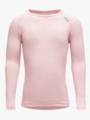 Devold Breeze Merino Shirt Kid Chalk Pink