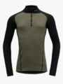 Devold Duo Active Merino 205 Zip Neck Man Lichen / Caviar