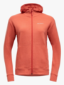Devold Everyday Zip Hoodie Woman Coral